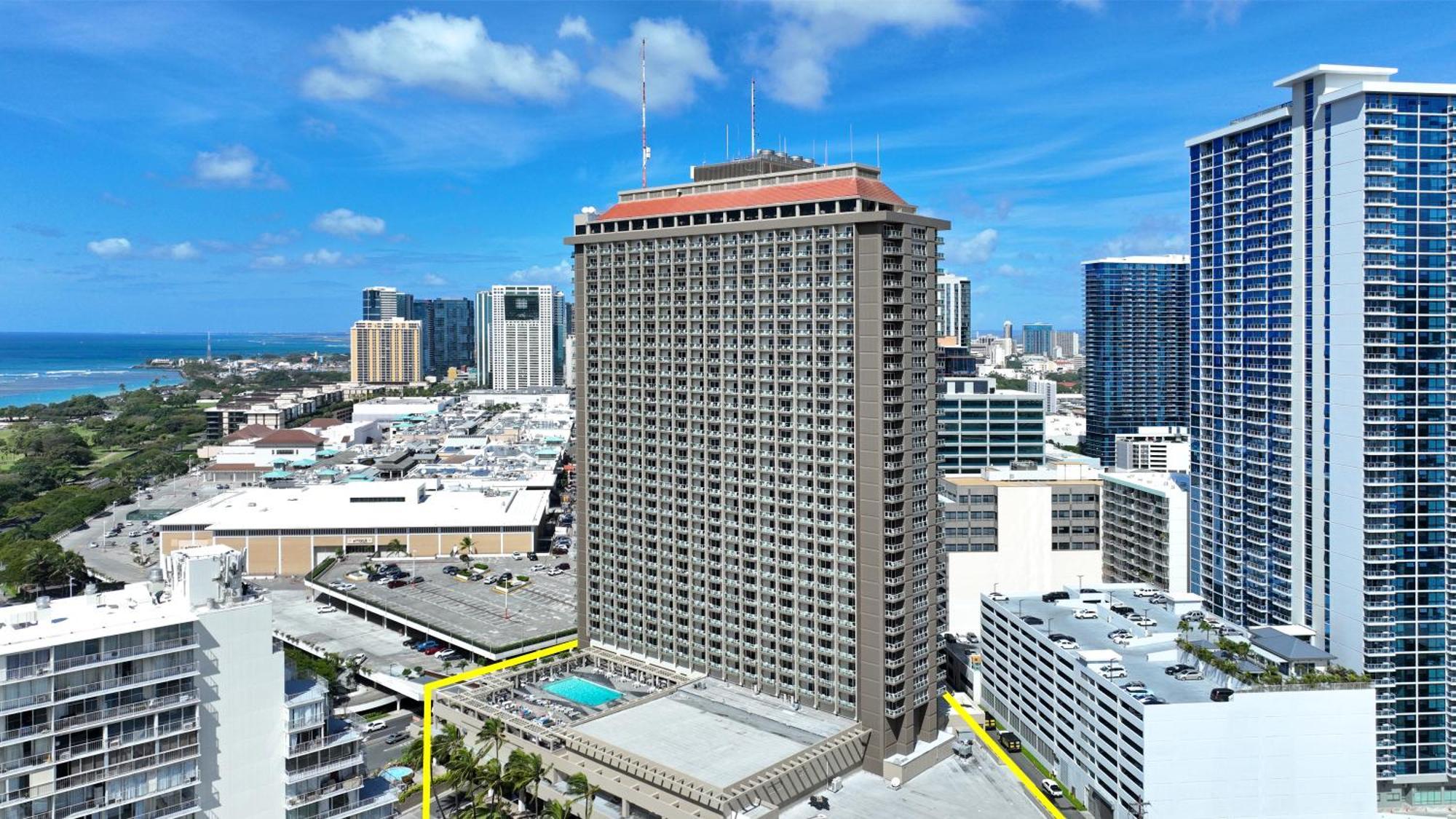 Ocean View Room At Ala Moana Fees Include Honolulu Exterior photo